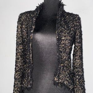 Jacquard light blazer